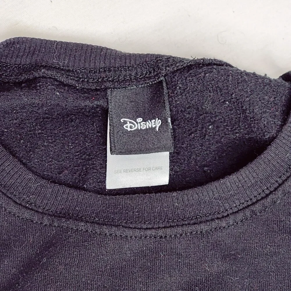 Disney Womens Medium Halloween Mickey Mouse Pullover Sweatshirt Mummy Vampire - Picture 4 of 6